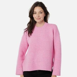Madewell Elsmere Pullover Sweater in Bubblegum Size Small